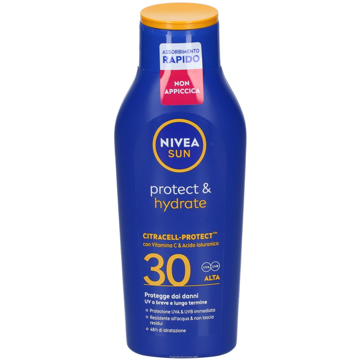 Cerca Offerte di nivea sun protect & hydrate 400 ml spf 30 protezione solare alta con vitamina c e acido ialuronico e acquista online