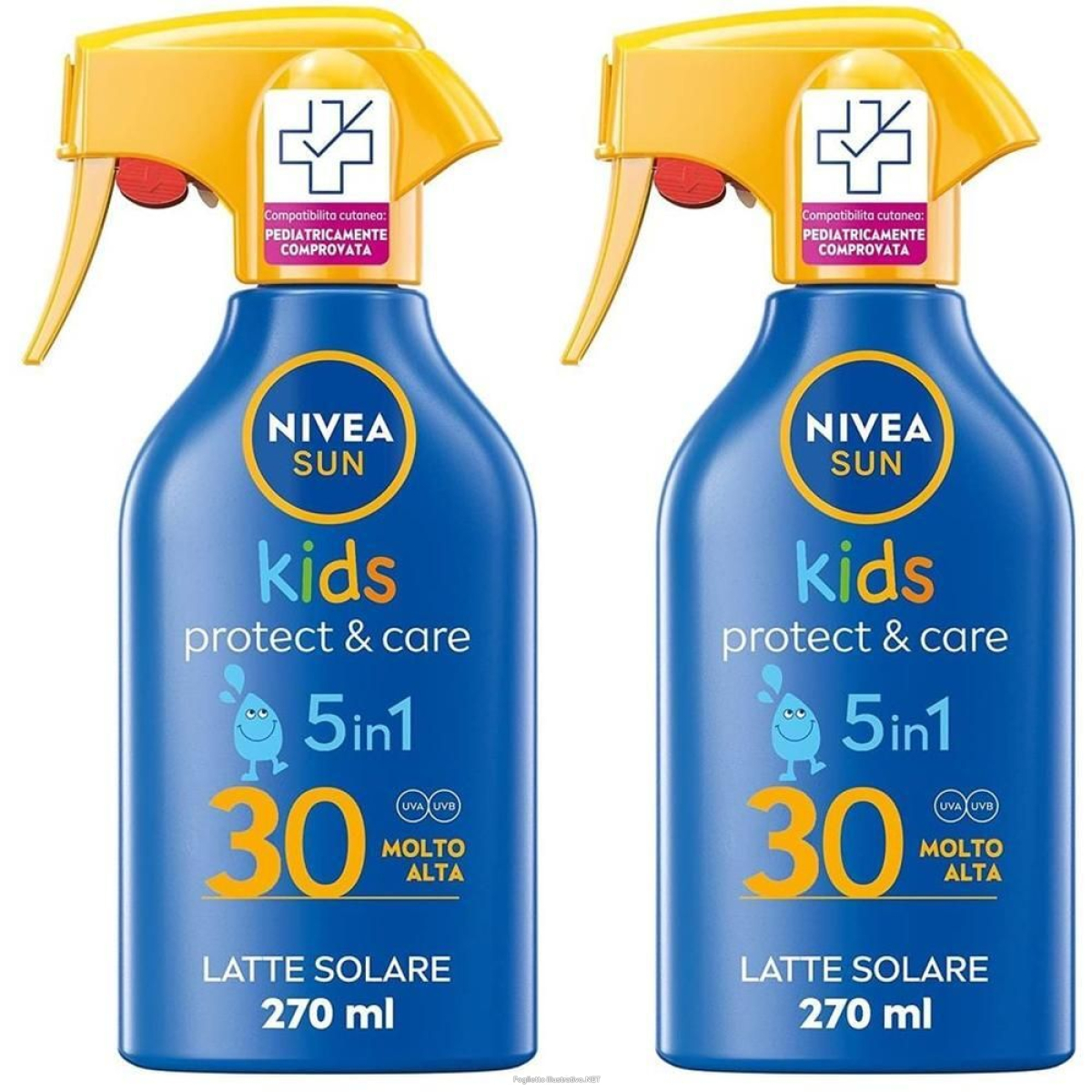 Cerca Offerte di nivea sun spray solare kids protect & care fp30 270 ml, crema solare p e acquista online