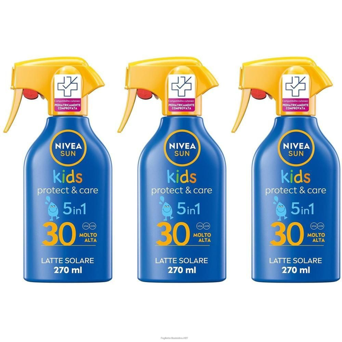 Cerca Offerte di nivea sun spray solare kids protect & care fp30 270 ml, crema solare p e acquista online