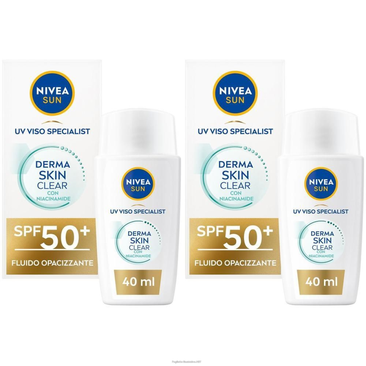Cerca Offerte di nivea sun uv viso derma skin clear fp50+ 40 ml, crema solare viso anti e acquista online