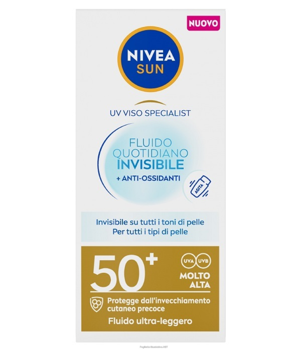 Cerca Offerte di nivea sun viso fluido invisibile spf50+ 40 ml e acquista online