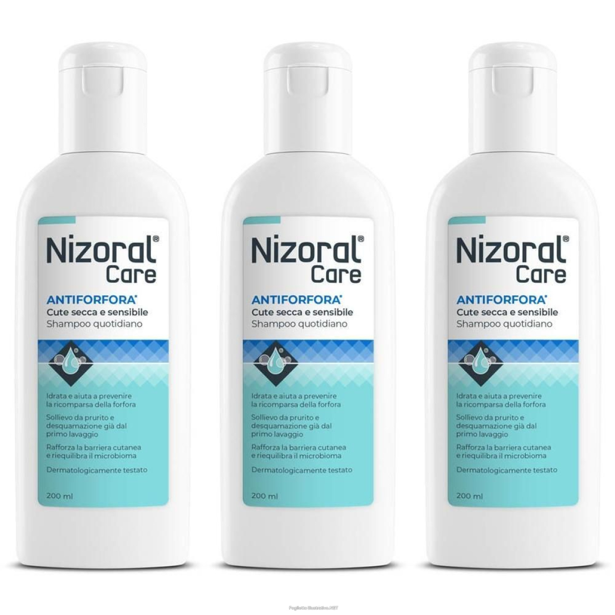 Cerca Offerte di nizoral care shampoo cute secca e sensibile 3x200 ml e acquista online