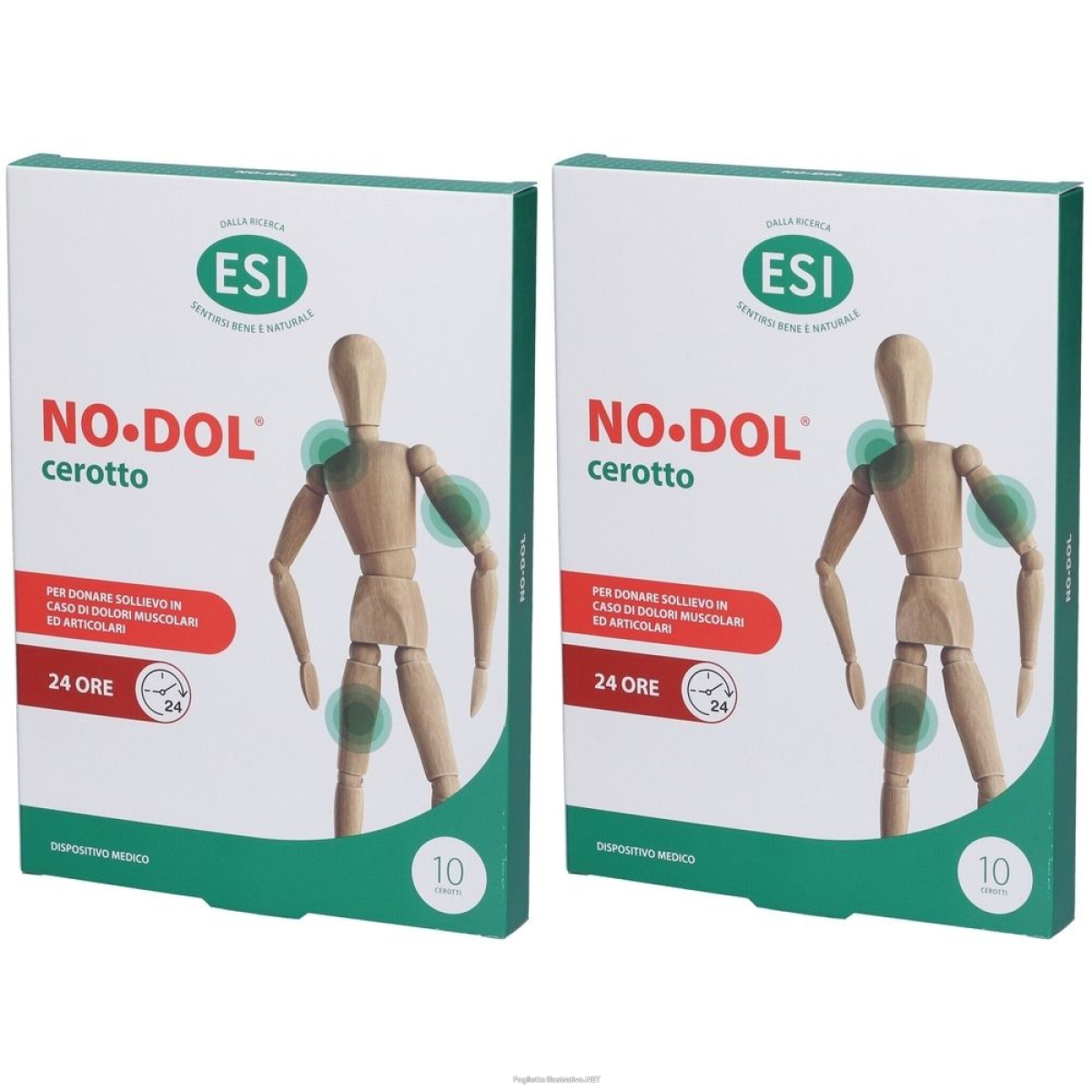 Cerca Offerte di no•dol® cerotti set da 2 2x10 pz cerotto e acquista online