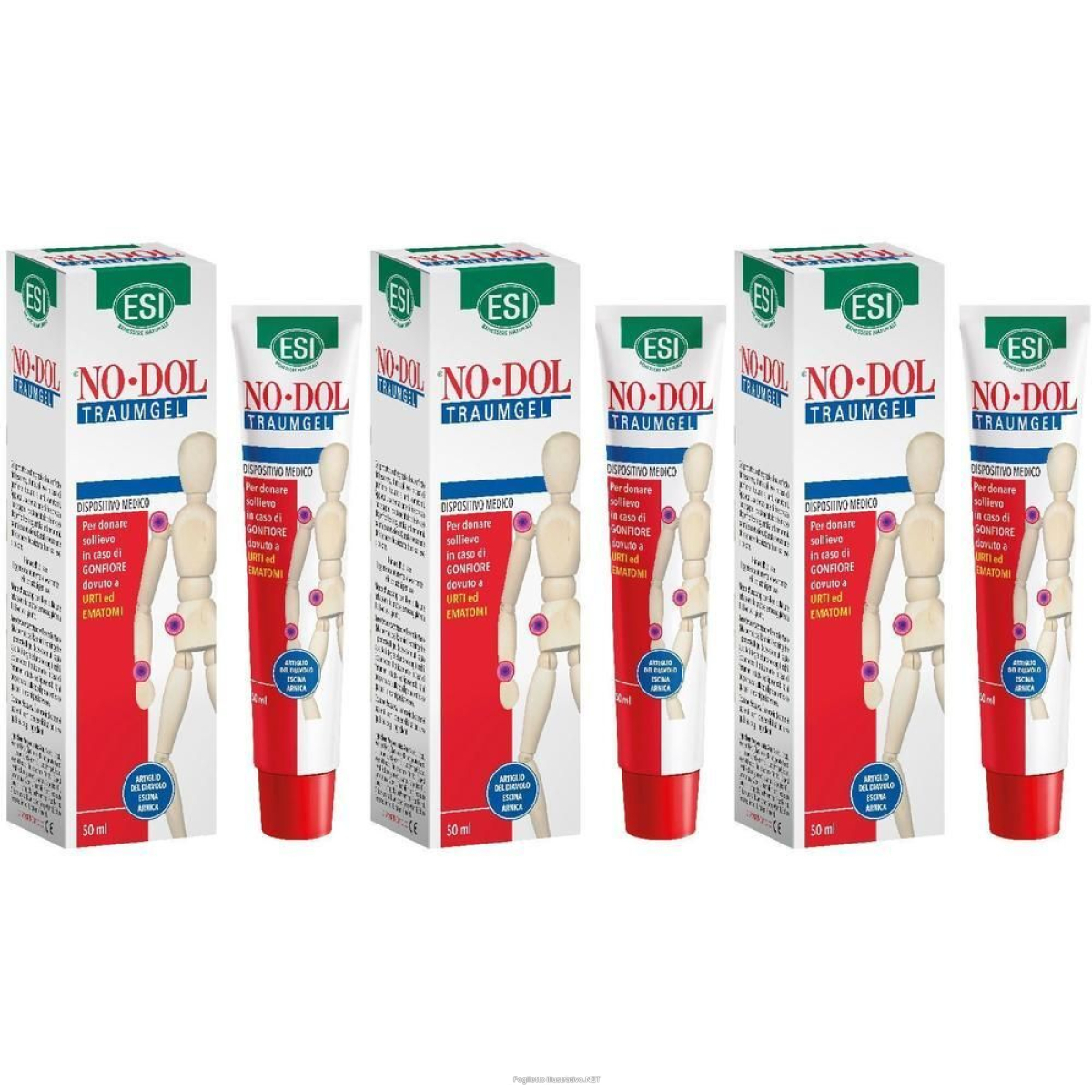Cerca Offerte di nodol® traumagel® 3x50 ml gel e acquista online