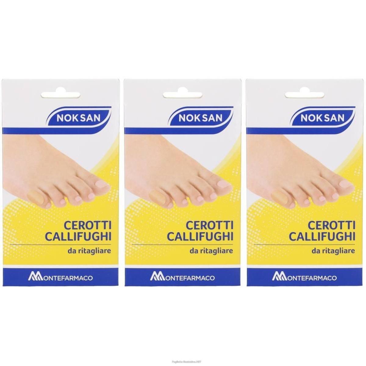Cerca Offerte di nok san cerotti callifughi da ritagliare 3x2 pz cerotto e acquista online