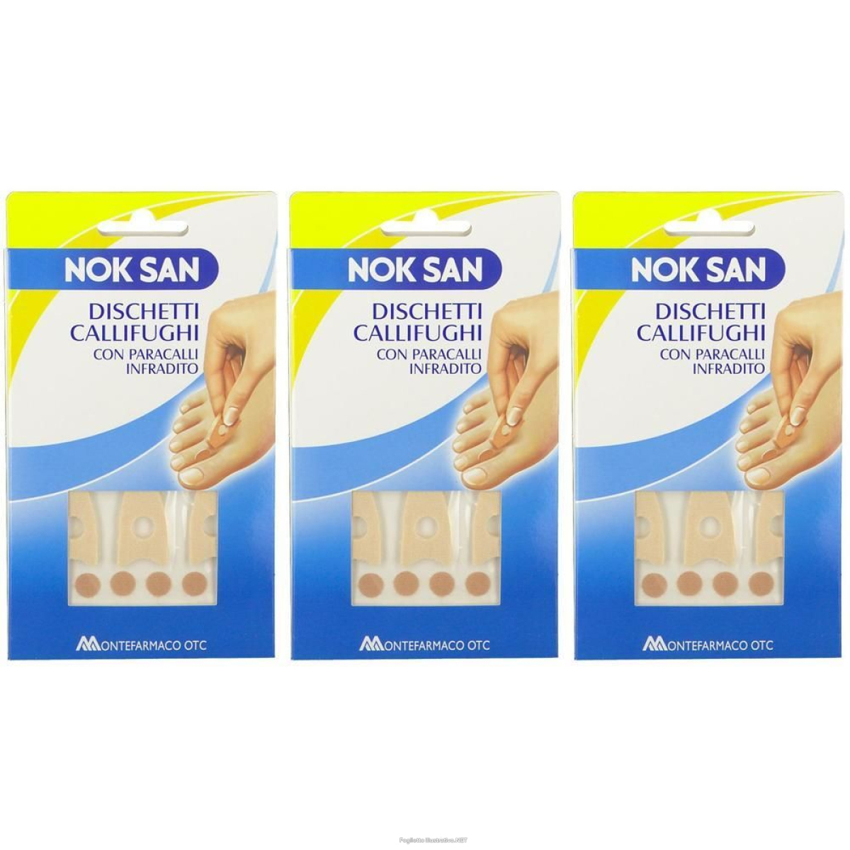 Cerca Offerte di nok san cerotti dischetti callifughi con paracalli infradito 1 pz cero e acquista online