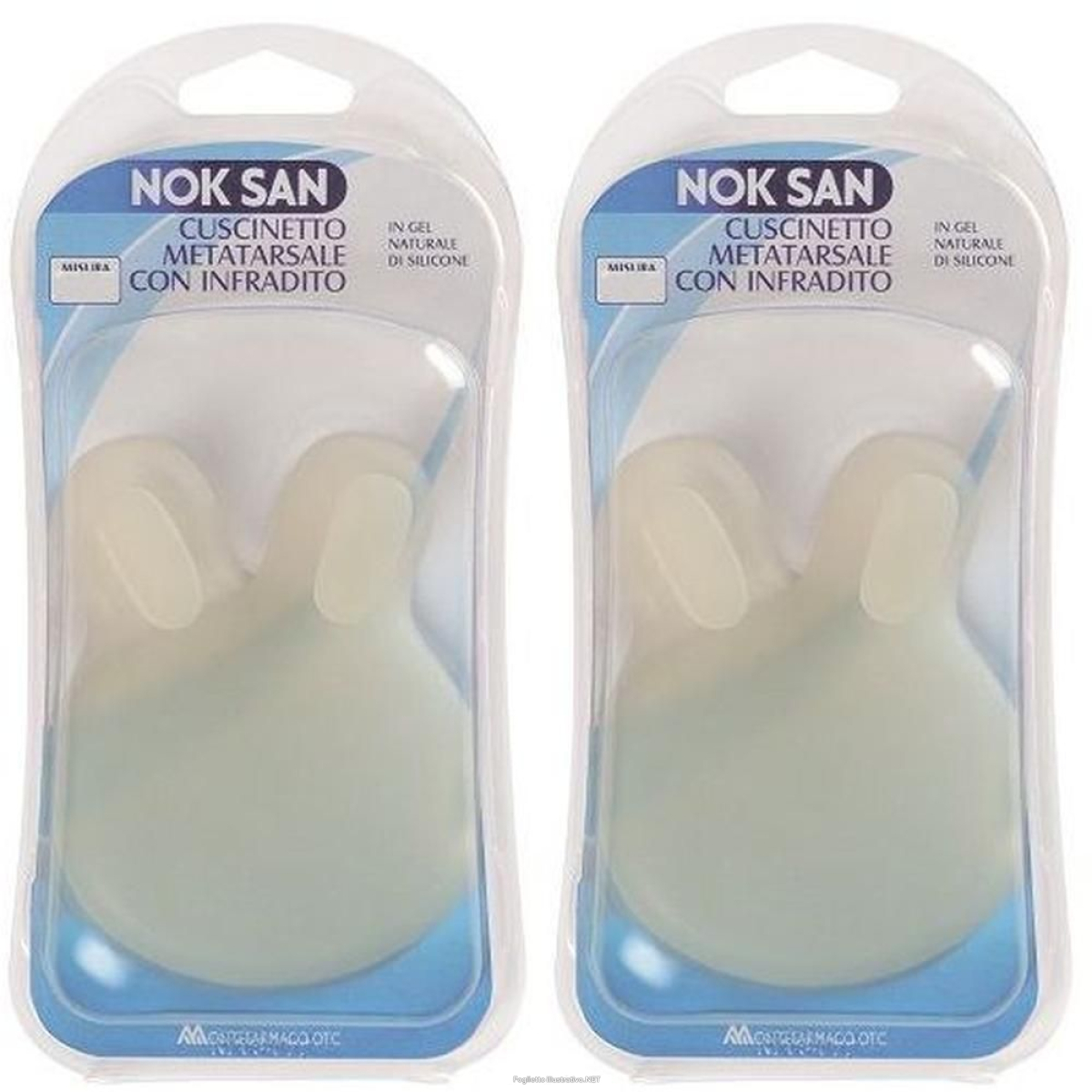 Cerca Offerte di nok san gel cuscinetto metatarsale con infradito s/m 2x1 pc e acquista online