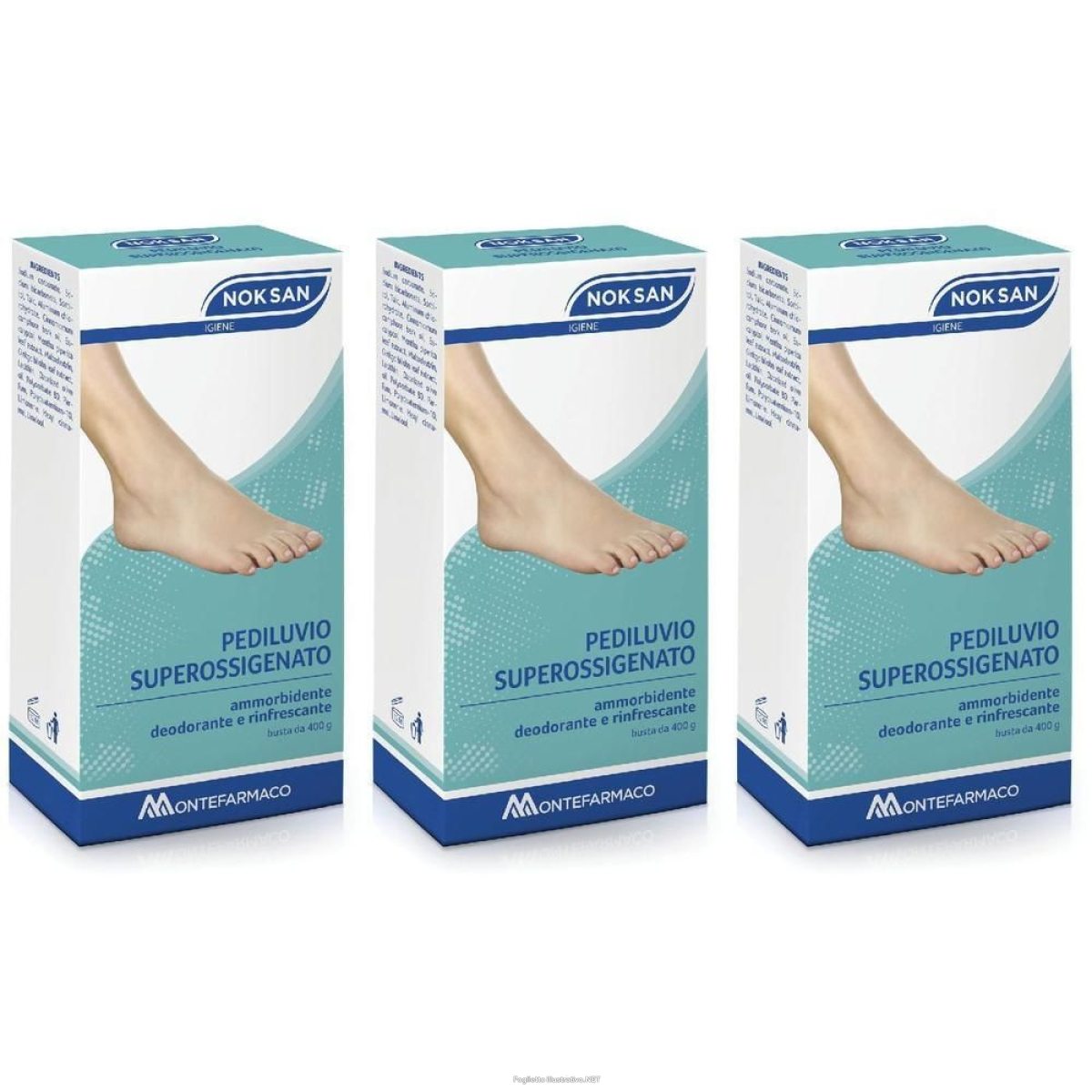 Cerca Offerte di nok san igiene pediluvio superossigenato 3x400 g e acquista online
