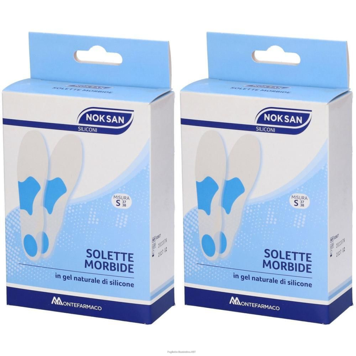 Cerca Offerte di noksan solette morbide in gel misura s - eu 37/38 2x2 st e acquista online
