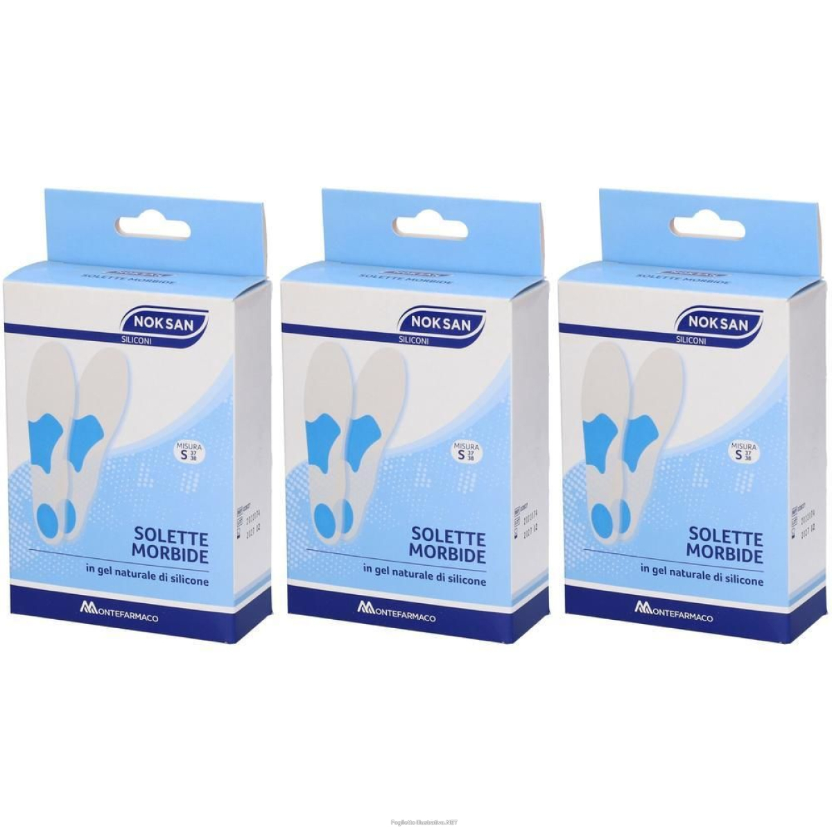 Cerca Offerte di noksan solette morbide in gel misura s - eu 37/38 3x2 st e acquista online