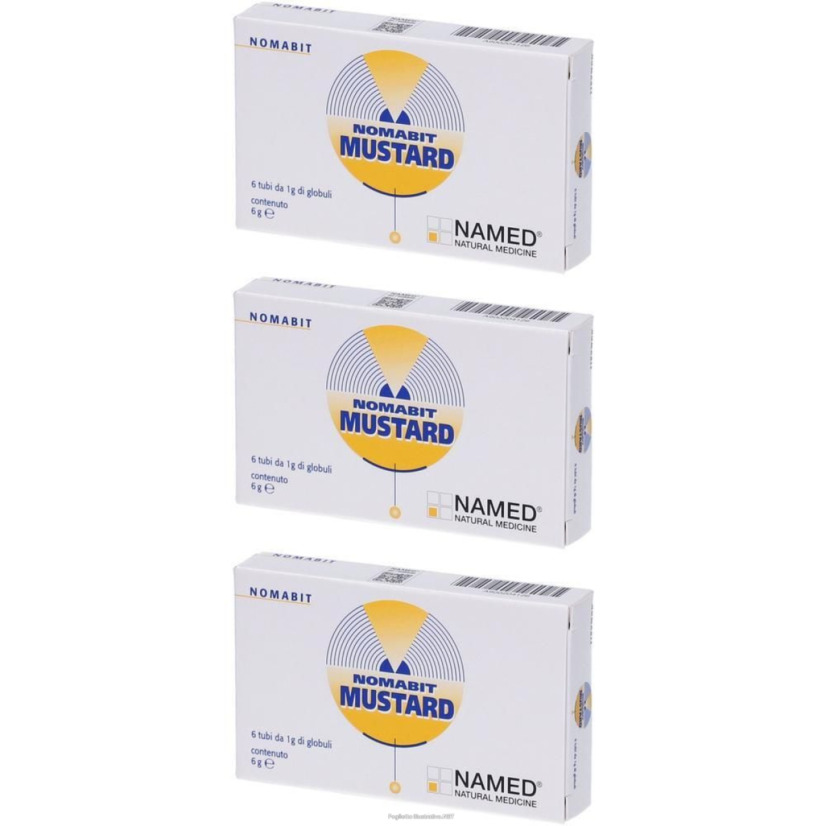 Cerca Offerte di nomabit mustard globuli 6 g 3x6 g e acquista online