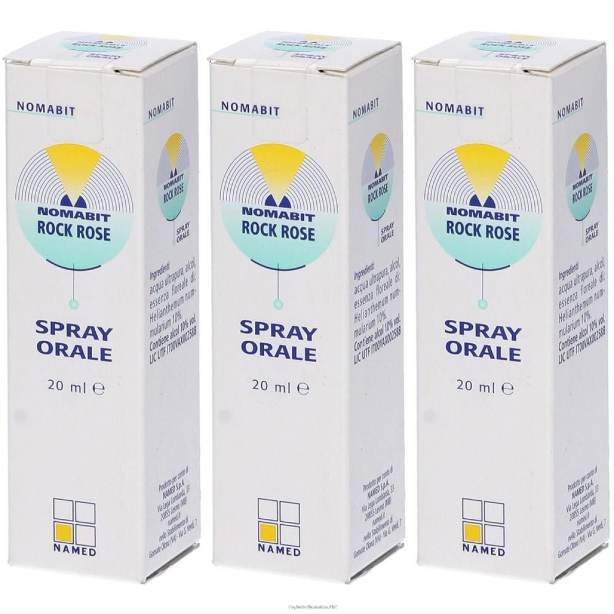 Cerca Offerte di nomabit rock rose 20 ml 3x20 ml gocce orali e acquista online