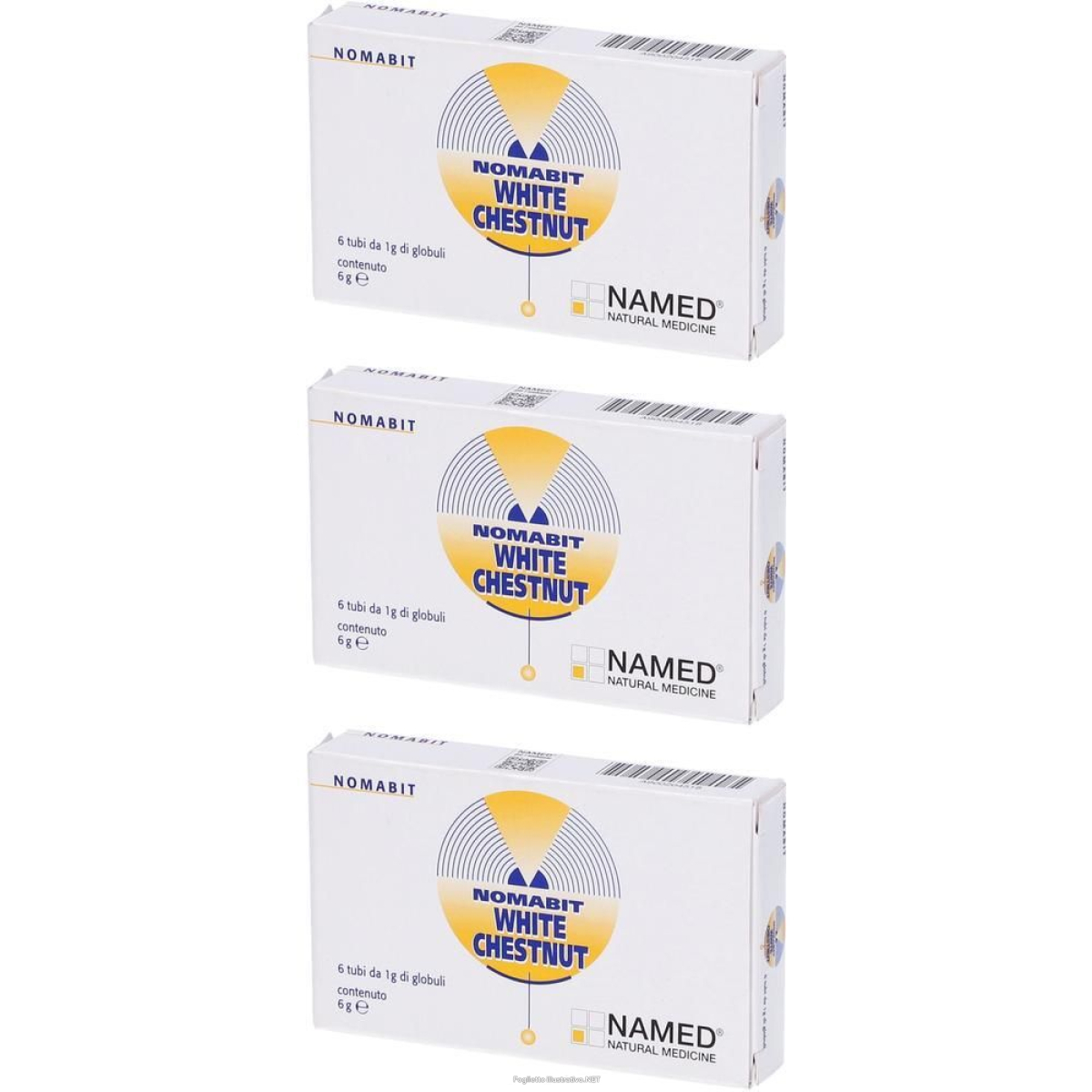 Cerca Offerte di nomabit white chestnut globuli 6 g 3x6 g e acquista online
