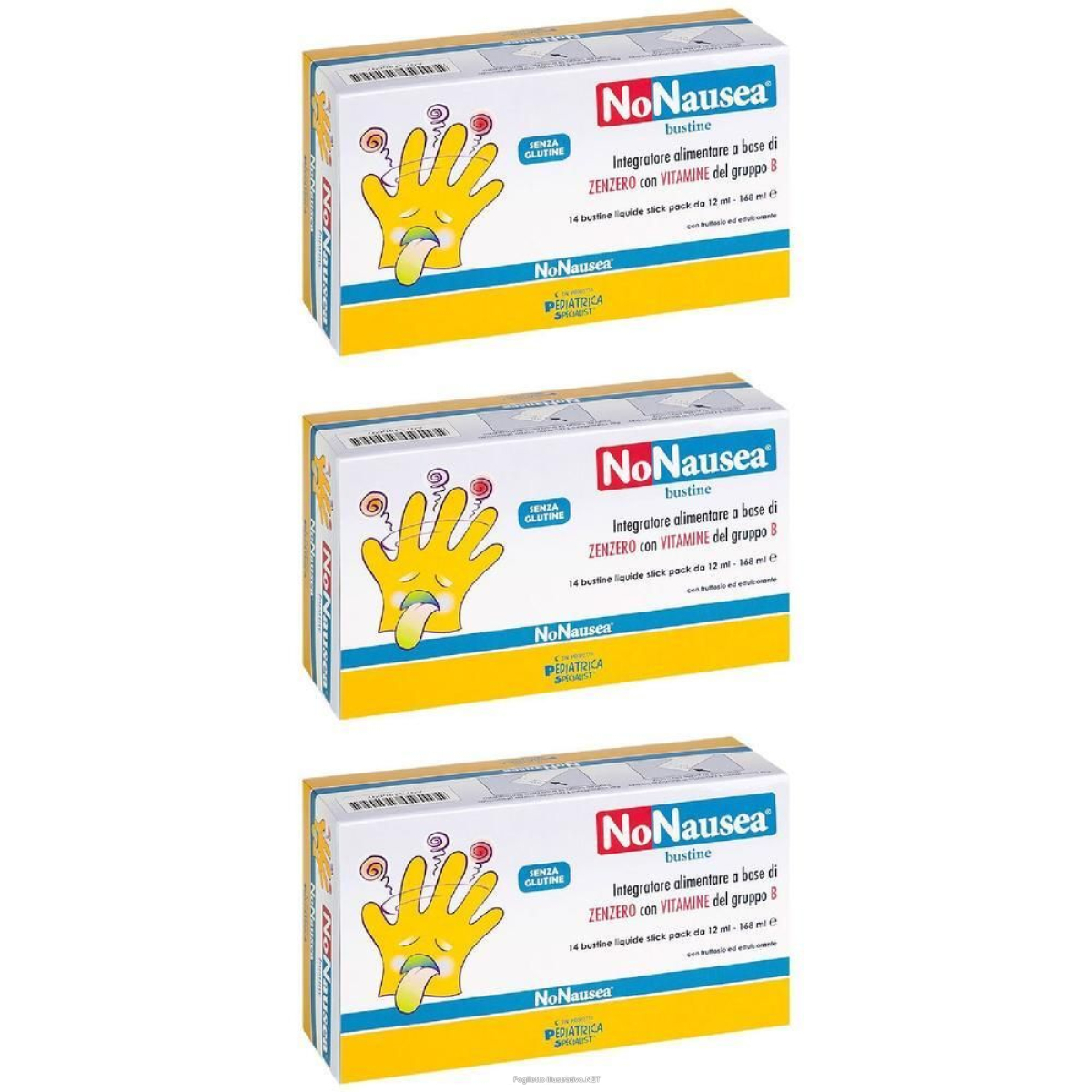 Cerca Offerte di nonausea 14 bustine stickpack 3x168 ml soluzione orale e acquista online