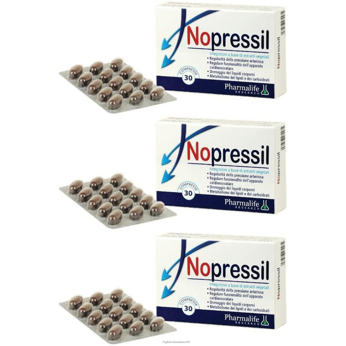 Cerca Offerte di nopressil 30 compresse 3x30 pz e acquista online