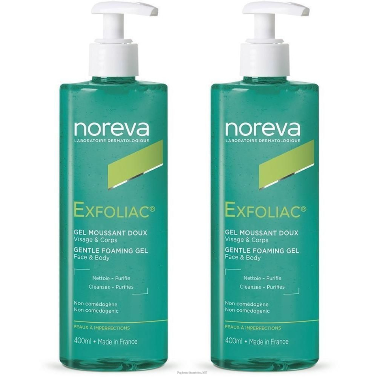 Cerca Offerte di noreva exfoliac® gel doccia delicato viso e corpo 2x400 ml e acquista online