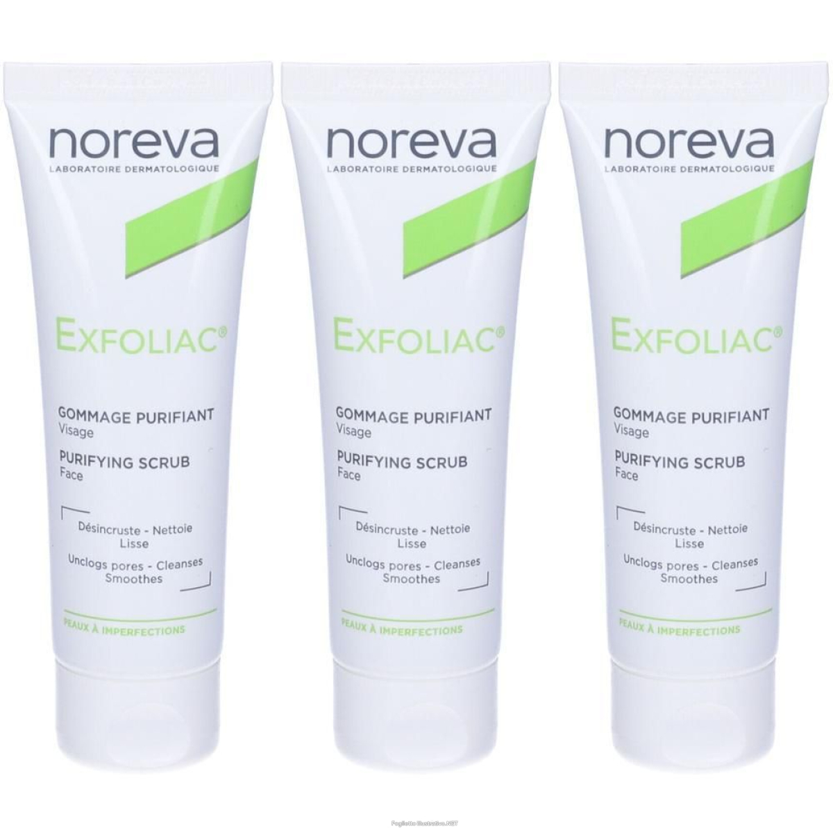 Cerca Offerte di noreva exfoliac® gel gommage 3x50 ml crema e acquista online