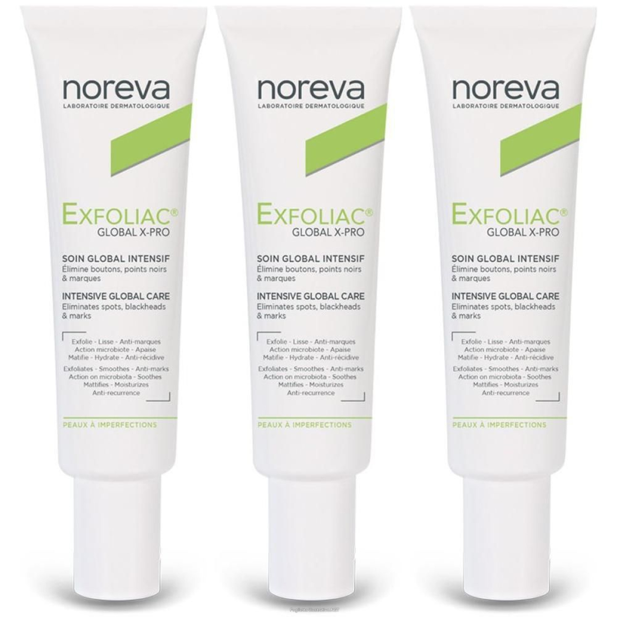 Cerca Offerte di noreva exfoliac® global x-pro 3x30 ml crema e acquista online