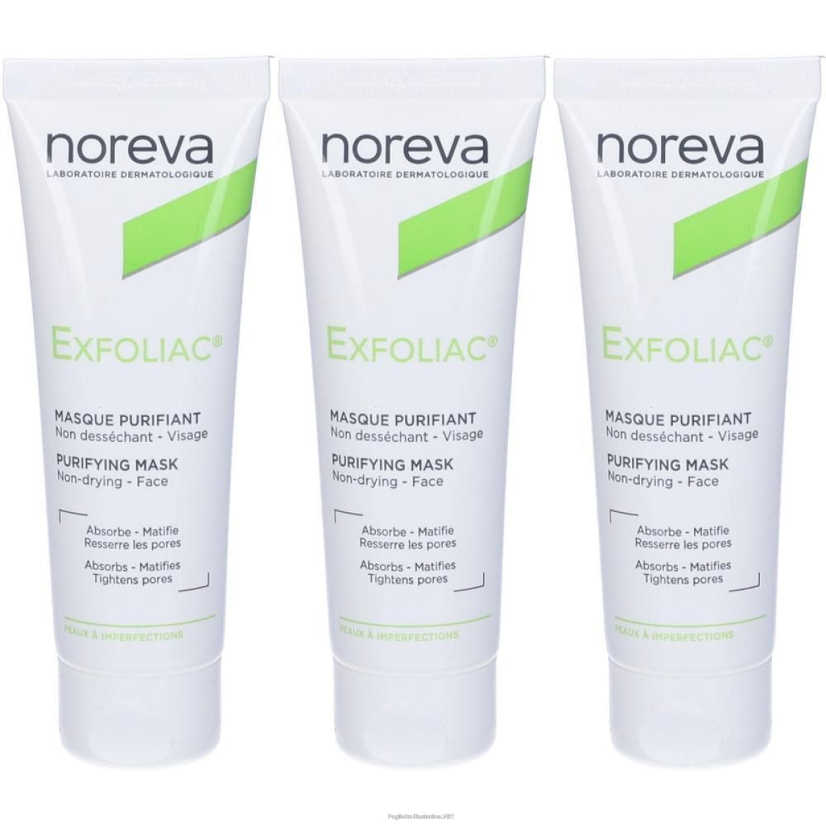 Cerca Offerte di noreva exfoliac® maschera purificante 3x50 ml lozione e acquista online