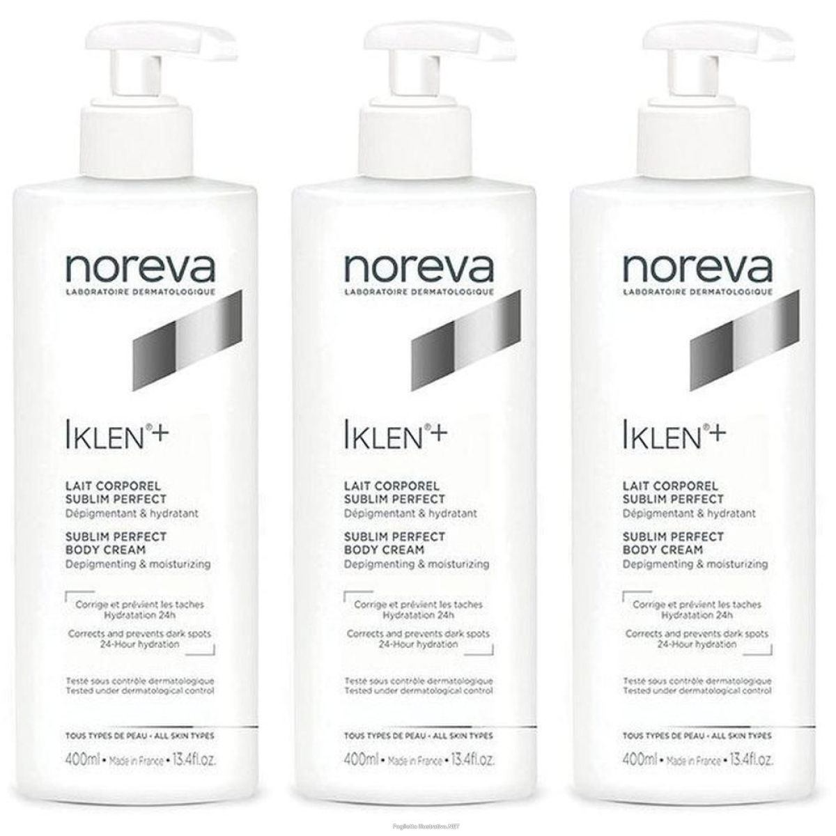 Cerca Offerte di noreva iklen+® latte corpo sublim perfect 3x400 ml soluzione e acquista online