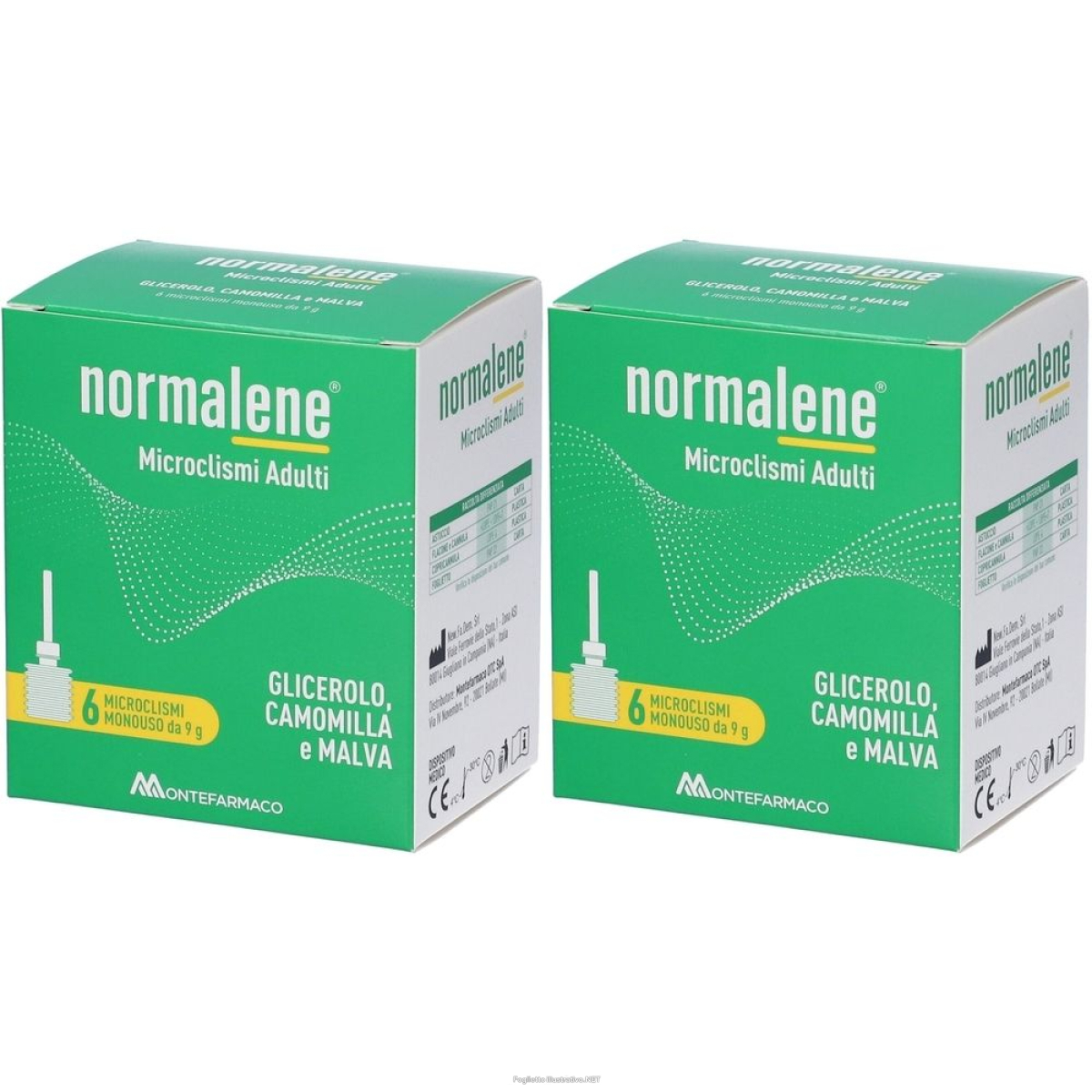 Cerca Offerte di normalene microclismi adulti rettali set da 2 pz clistere e acquista online