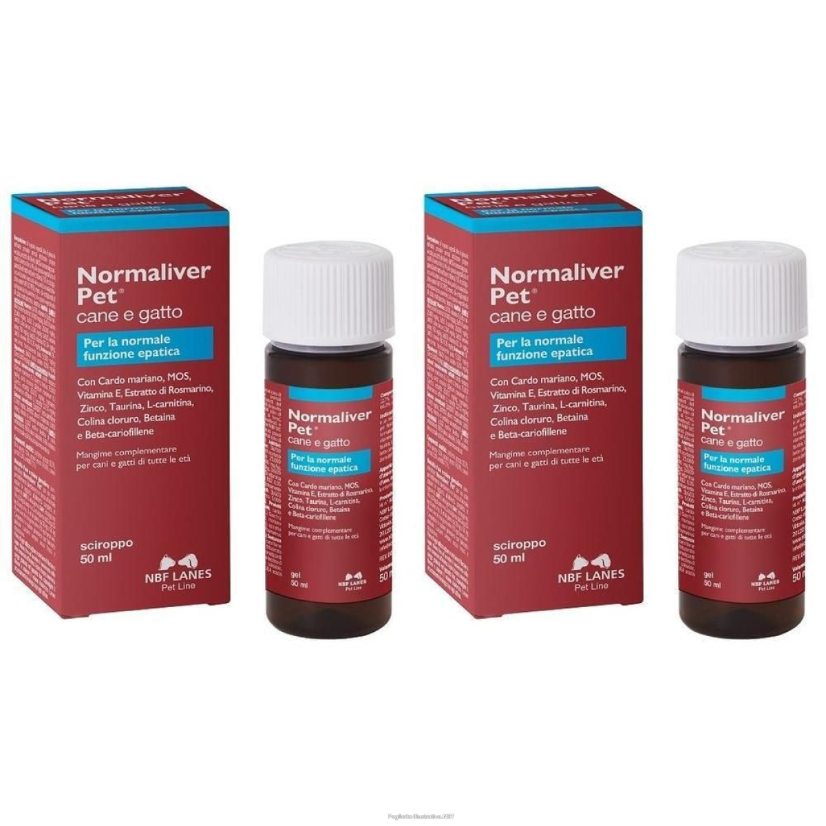 Cerca Offerte di normaliver pet cane gatto 2x50 g mangime e acquista online