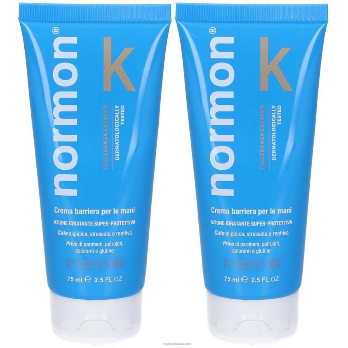 Cerca Offerte di normon k crema barriera mani 2x75 ml e acquista online