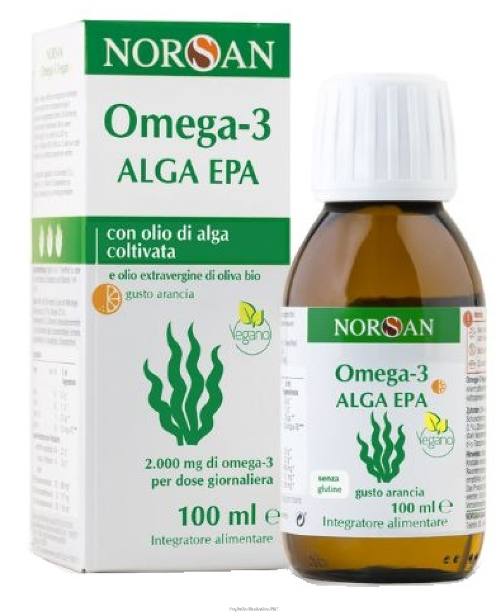 Cerca Offerte di norsan omega-3 alga epa integratore per la funzione cardiaca cerebrale e visiva soluzione orale 100ml e acquista online