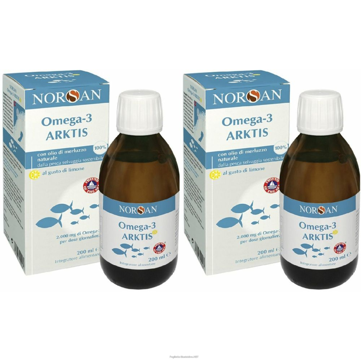 Cerca Offerte di norsan omega-3 arktis set da 2 2x200 ml soluzione e acquista online