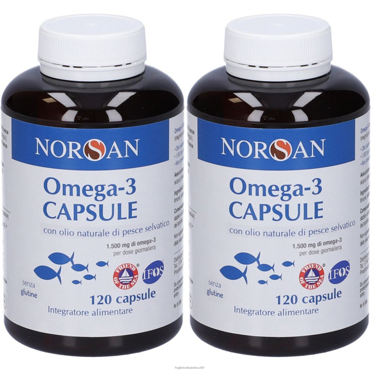 Cerca Offerte di norsan omega-3 capsule set da 2 2x164 g e acquista online