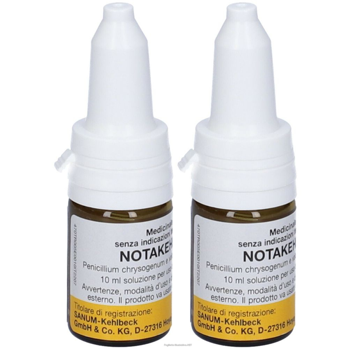 Cerca Offerte di notakehl® d5 10 ml set da 2 2x10 gocce e acquista online