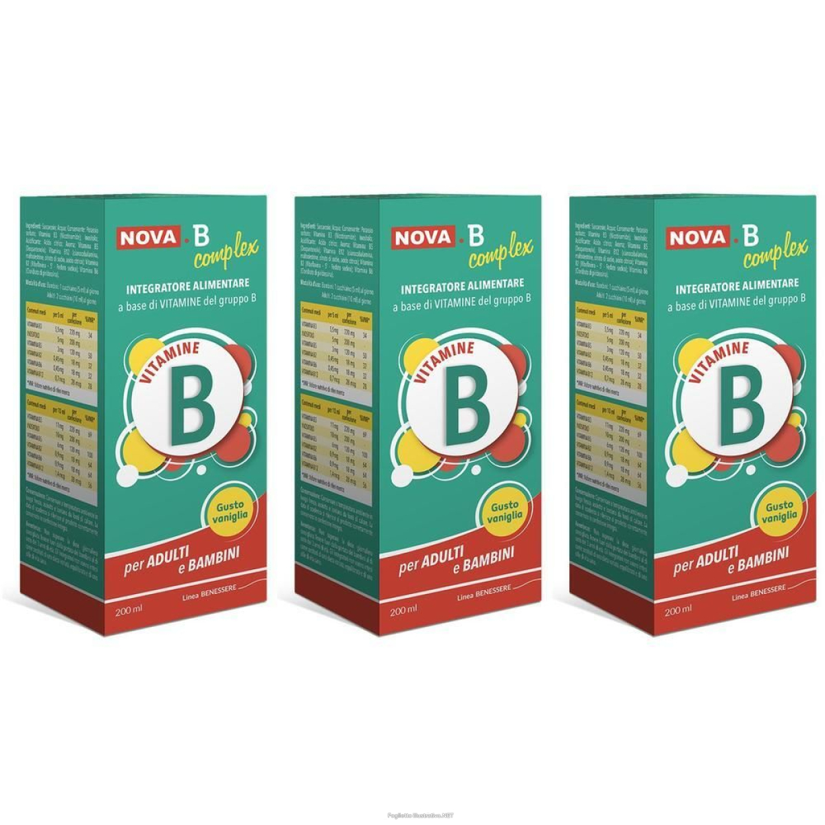 Cerca Offerte di nova.b sciroppo vitamina 3x200 ml e acquista online