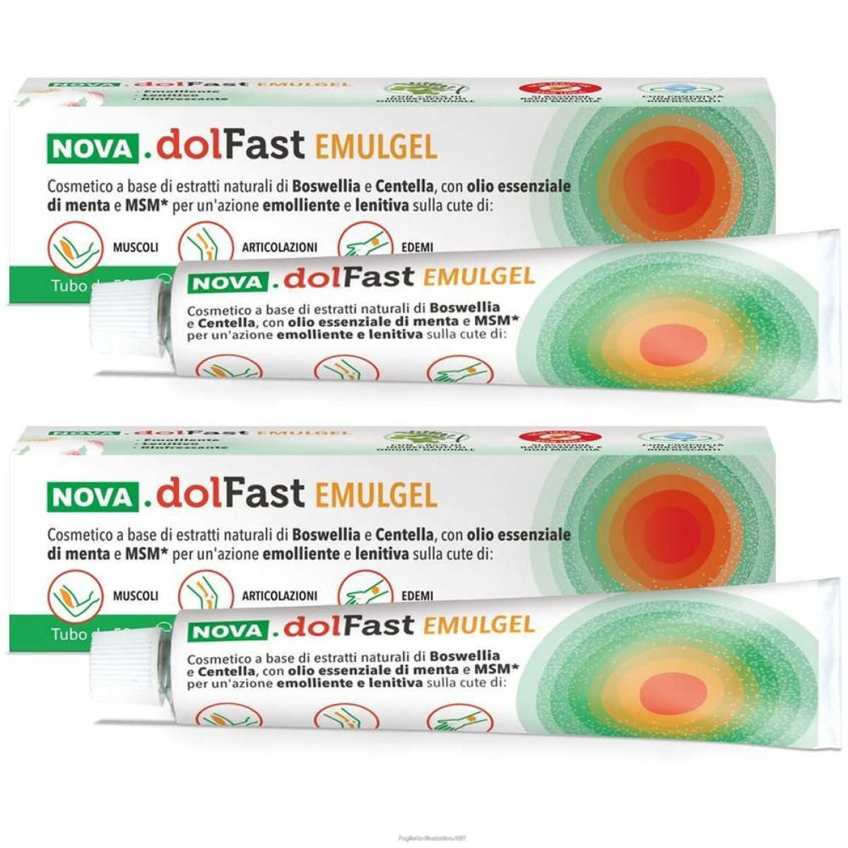 Cerca Offerte di nova.dolfast emulgel muscoli, articolazioni, edemi 2x50 ml gel e acquista online