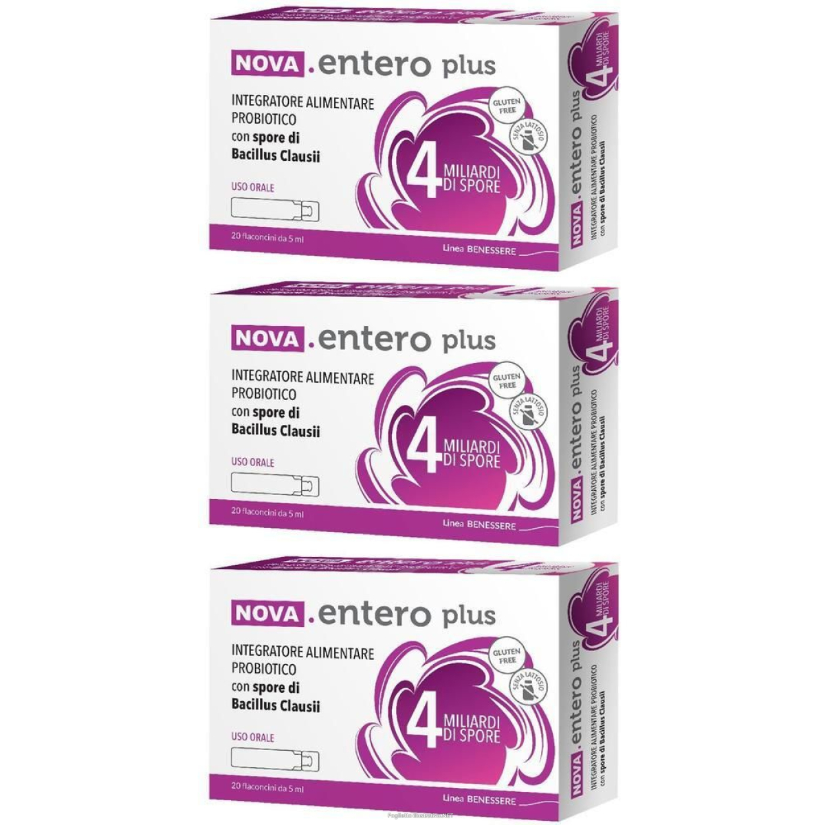 Cerca Offerte di nova.entero 4 miliardi flaconcini bacillus clausii 3x20 pz flaconcini e acquista online