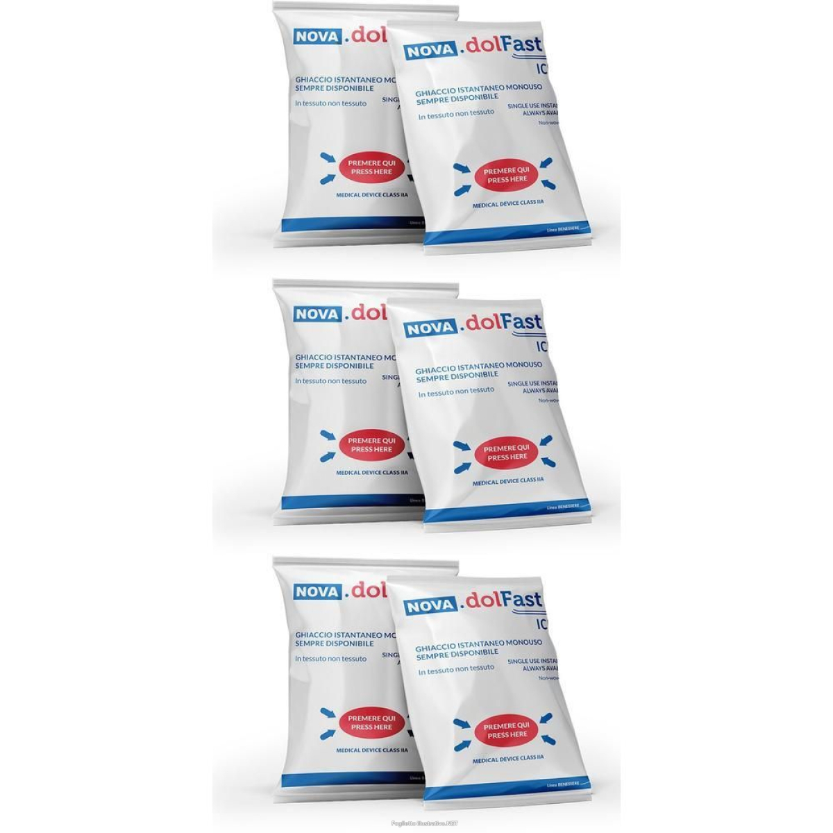 Cerca Offerte di nova® ghiaccio istantaneo 3x1 pz compresse e acquista online