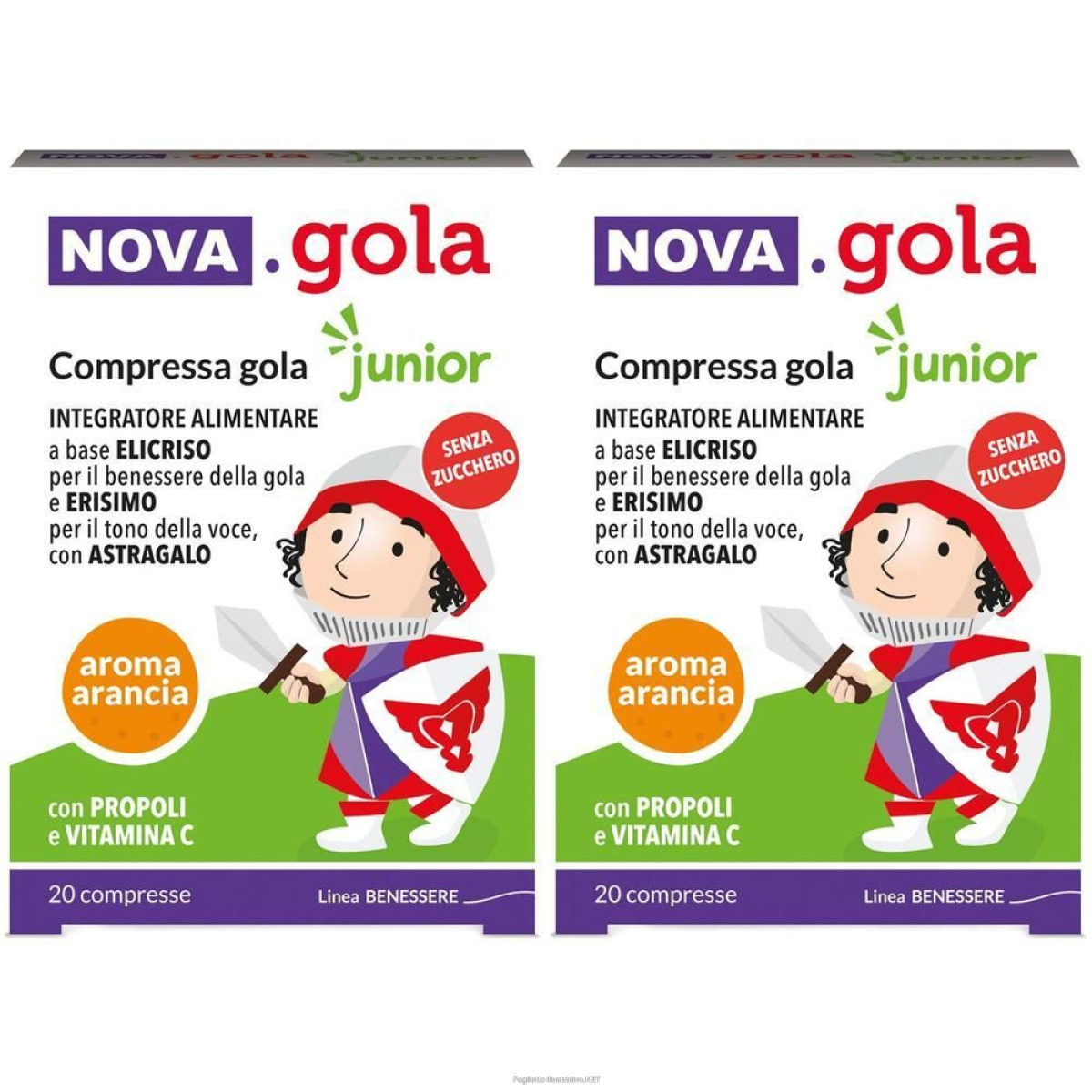 Cerca Offerte di nova.gola junior arancia compresse 2x1 pz compresse e acquista online