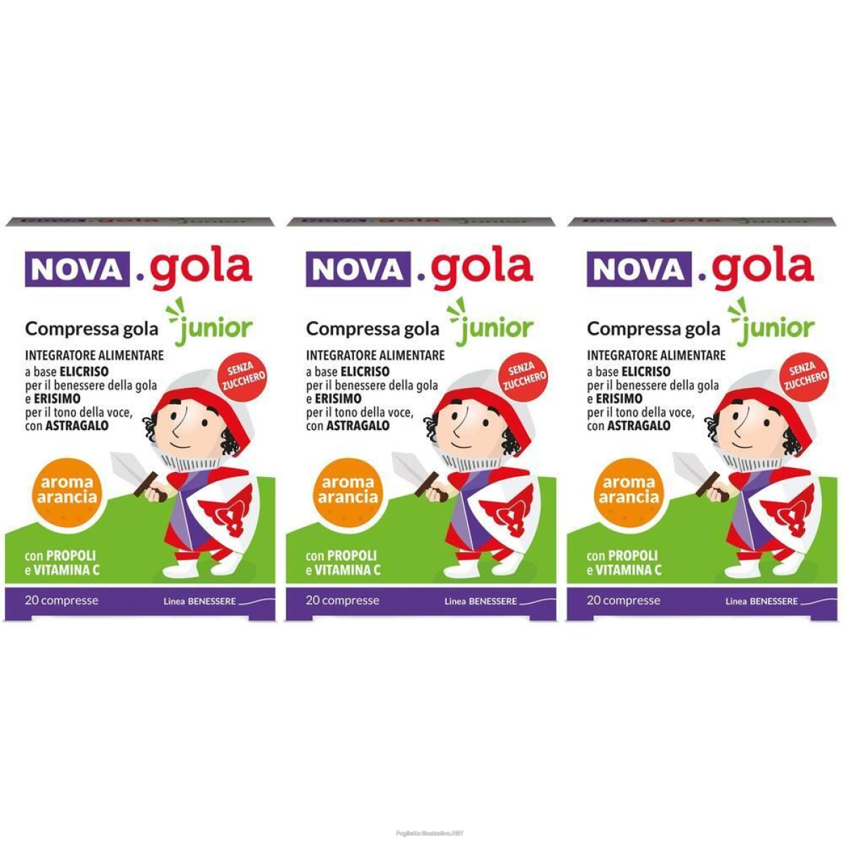 Cerca Offerte di nova.gola junior arancia compresse 3x1 pz compresse e acquista online