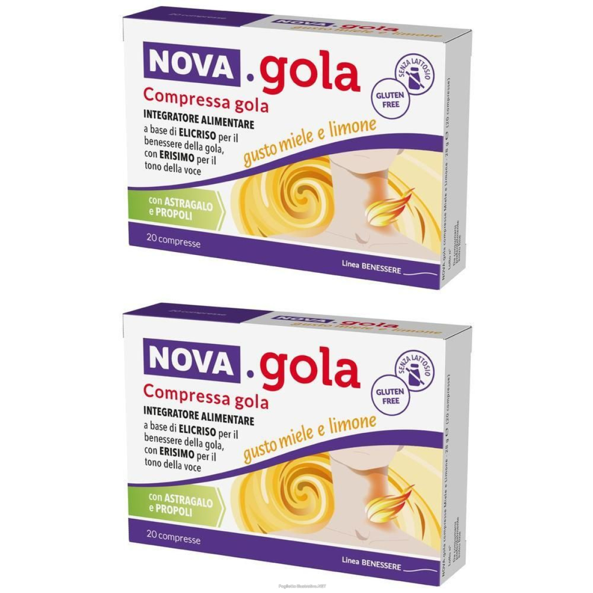Cerca Offerte di nova.gola miele/limone compresse 2x28 g compresse e acquista online