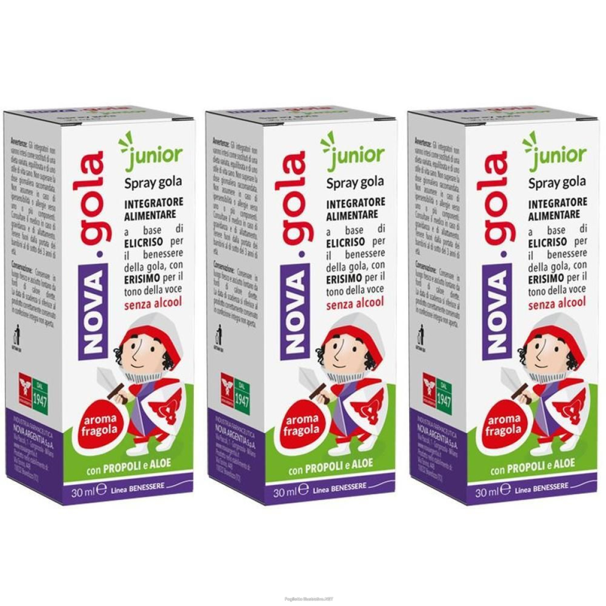 Cerca Offerte di nova.gola spray junior fragola 3x30 ml orale e acquista online