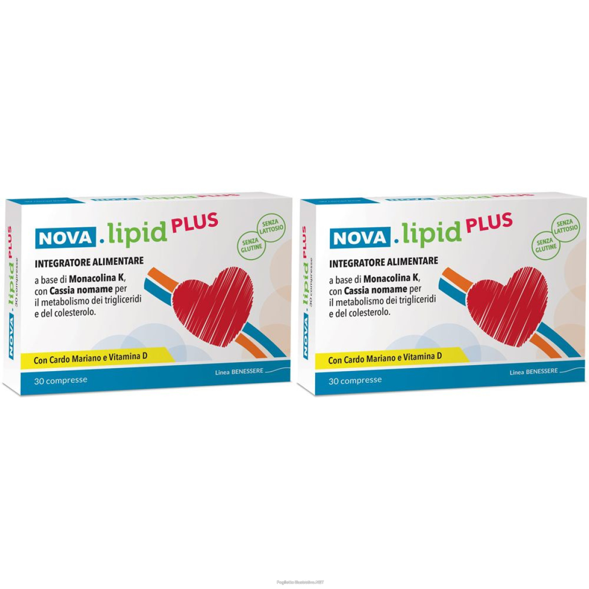 Cerca Offerte di nova.lipid plus compresse set da 2 2x22,2 g e acquista online