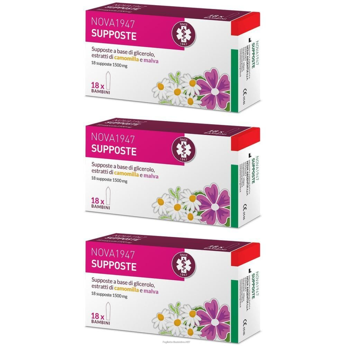 Cerca Offerte di nova1947 glicerolo 1500mg supposte bambini 3x18 pz e acquista online