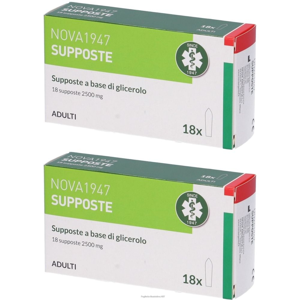 Cerca Offerte di nova1947 glicerolo 2500 mg adulti supposte 18 supposte set da 2 pz su e acquista online