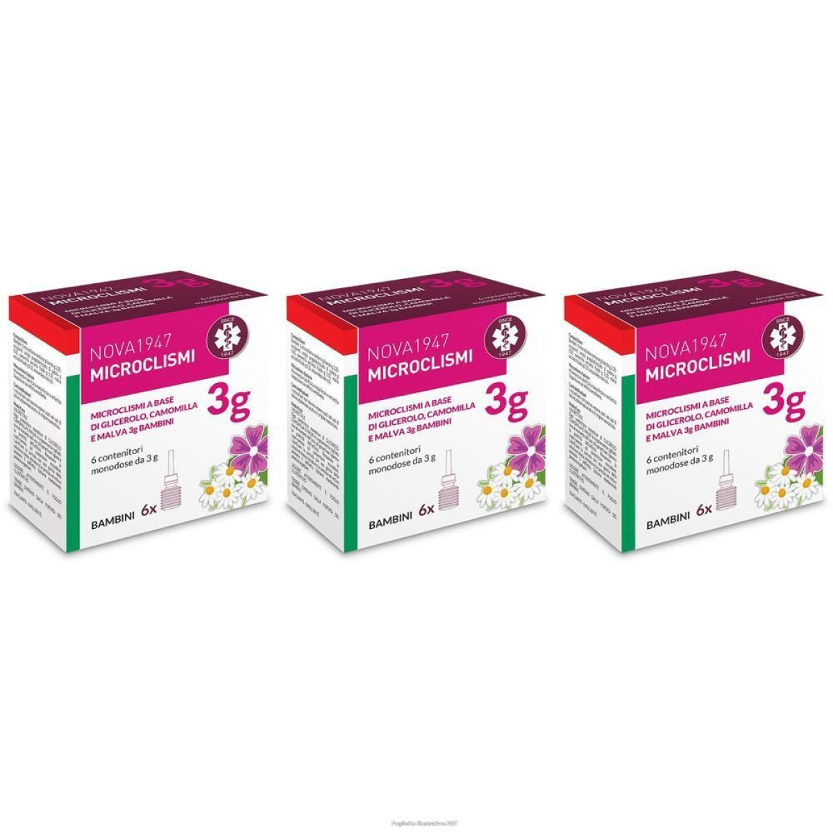 Cerca Offerte di nova1947 microclismi 3g bambini contenitori monodose 3x6 pz clistere e acquista online