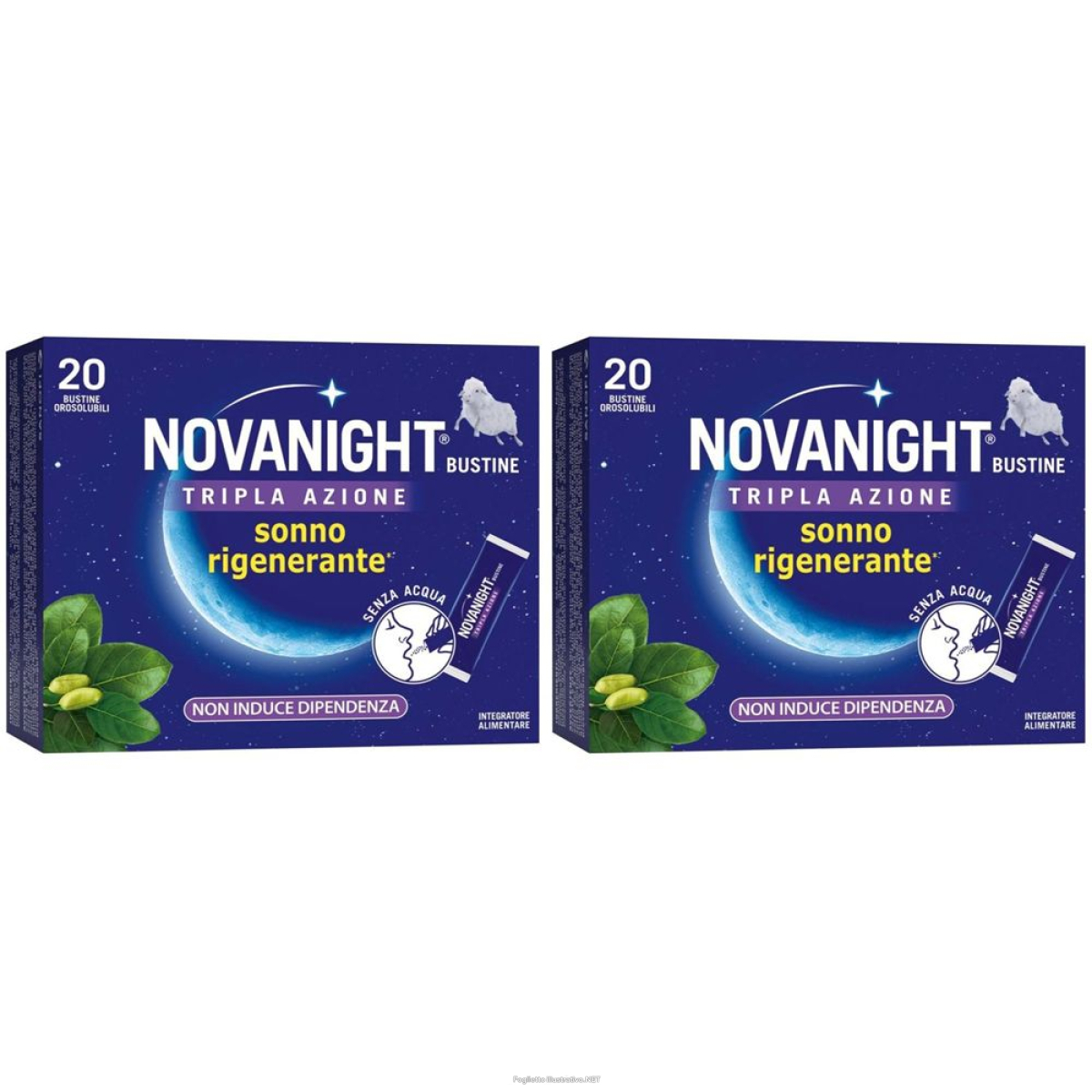 Cerca Offerte di novanight tripla azione bustine con melatonina per dormire, magnesio, e acquista online