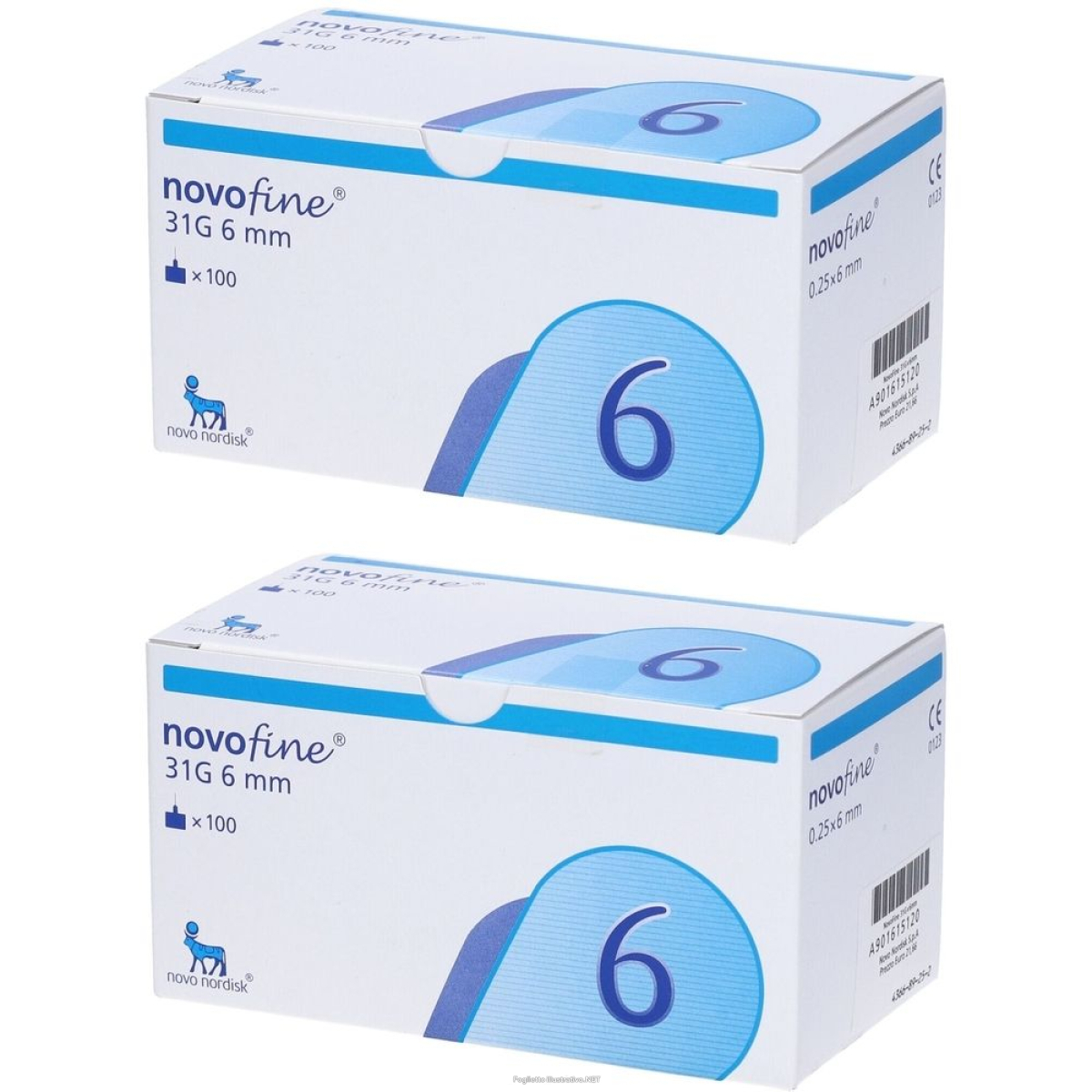 Cerca Offerte di novofine® 31g aghi sterili 6 set da 2 2x100 pz ago per iniezione e acquista online