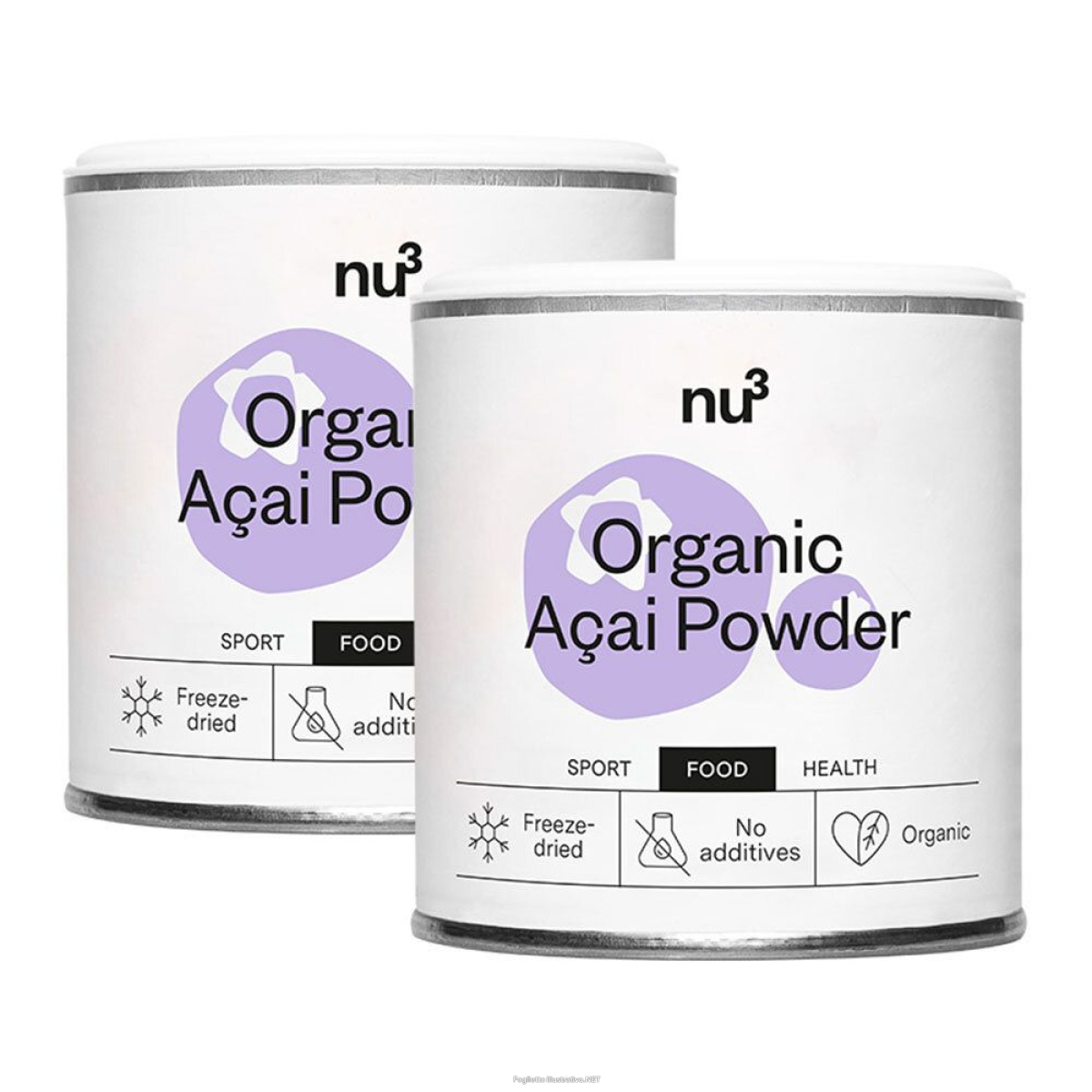 Cerca Offerte di nu3 acai bio in polvere set da 2 2x65 g polvere e acquista online