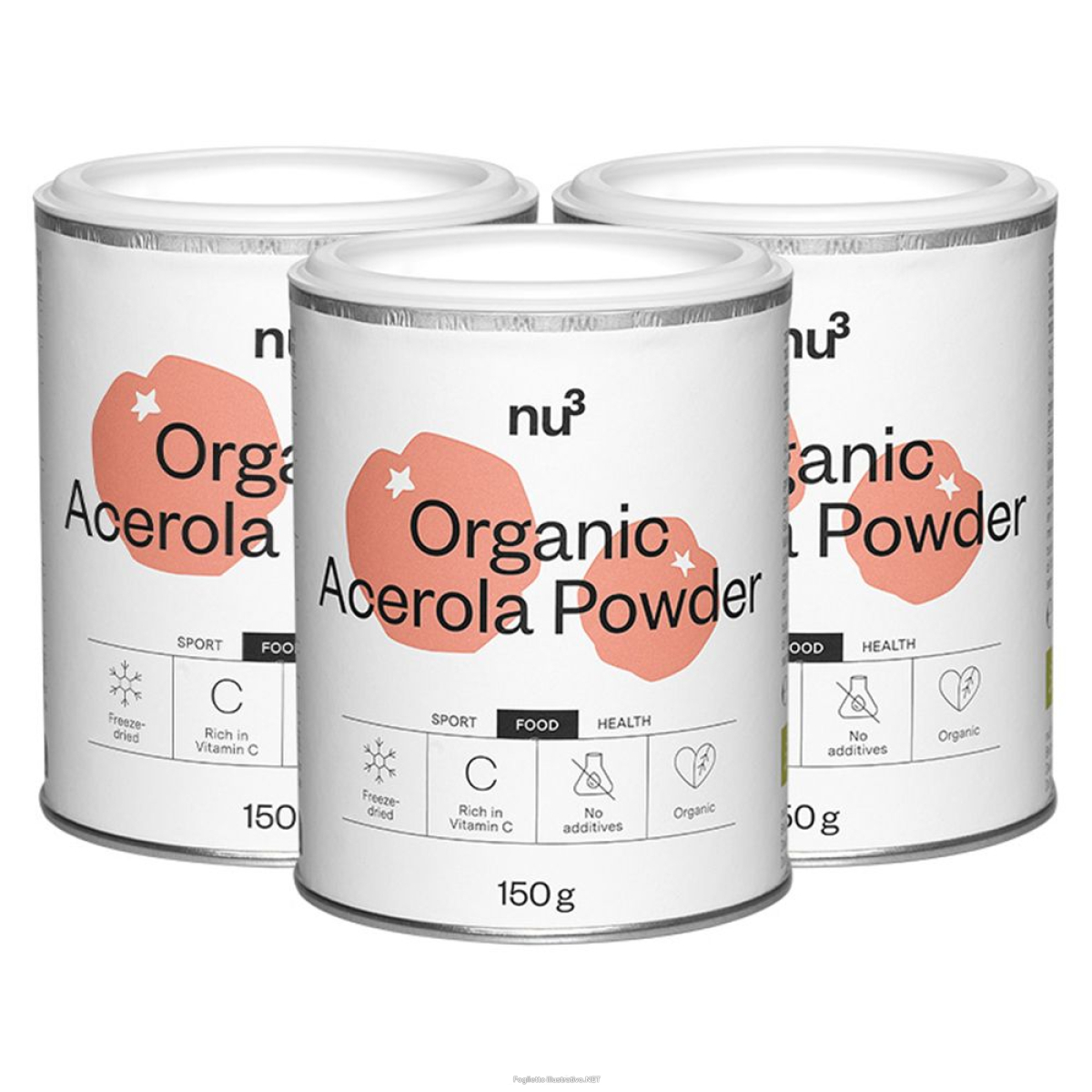 Cerca Offerte di nu3 acerola bio in polvere set da 3 3x150 g polvere e acquista online