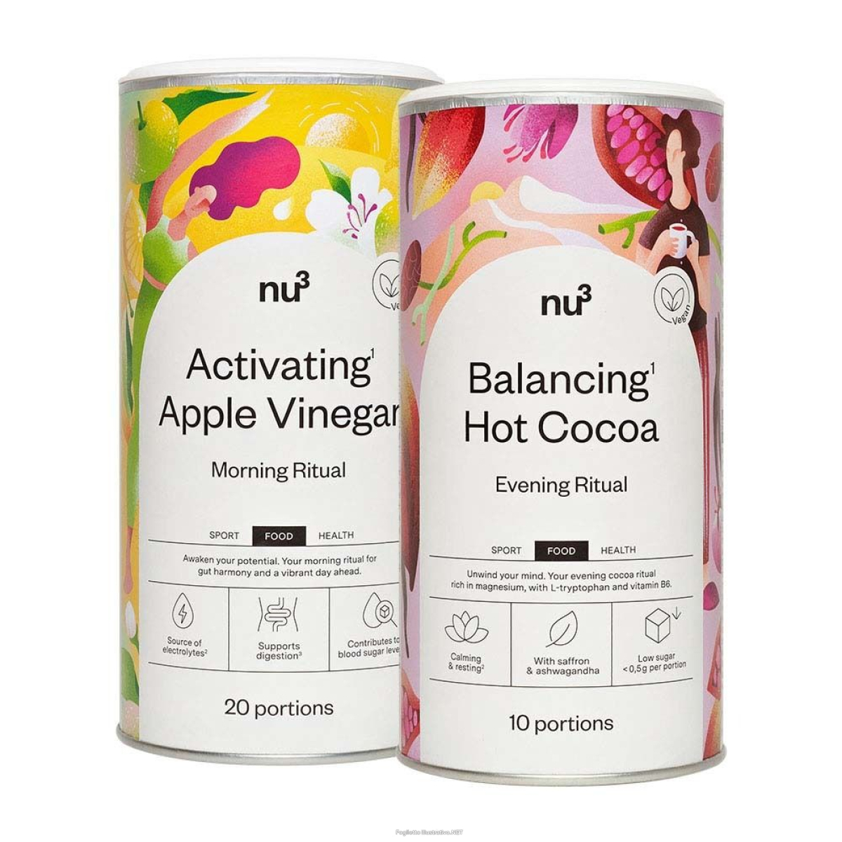Cerca Offerte di nu3 activating apple vinegar & balancing hot cocoa 1 pz set e acquista online