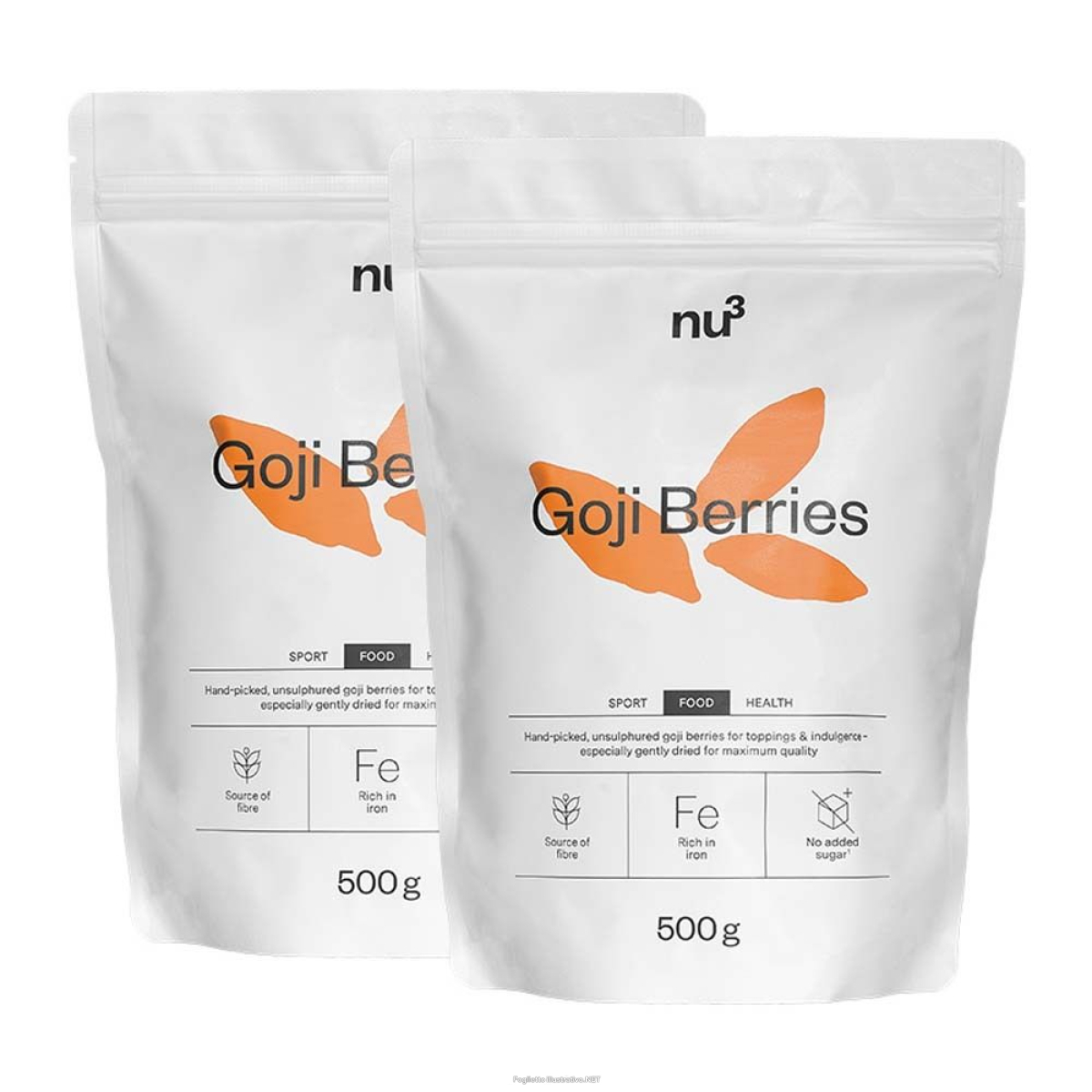 Cerca Offerte di nu3 bacche di goji set da 2 2x500 g frutta e acquista online