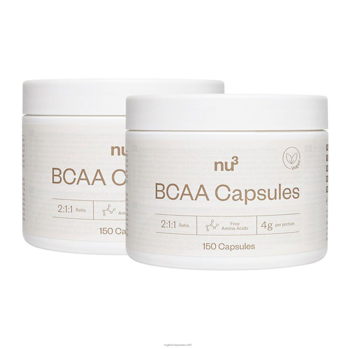 Cerca Offerte di nu3 bcaa capsule set da 2 2x150 pz e acquista online